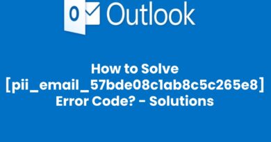 How to solve [pii_email_57bde08c1ab8c5c265e8] error?