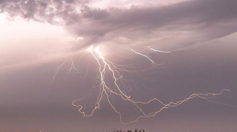 New storm weather warning as care home hit by lightning