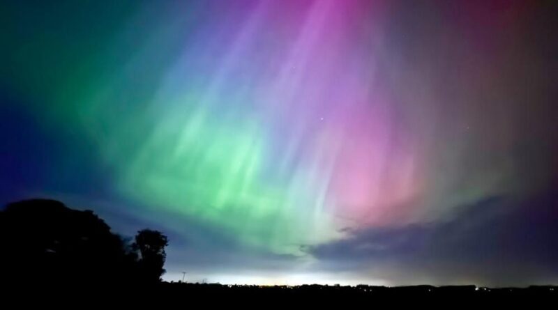 Northern Lights in dazzling display across the UK