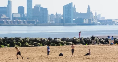 Warnings of heavy rain across UK after hottest day of year