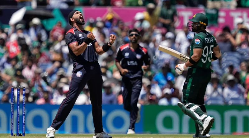 USA's cricket team beats Pakistan in stunning upset at T20 World Cup